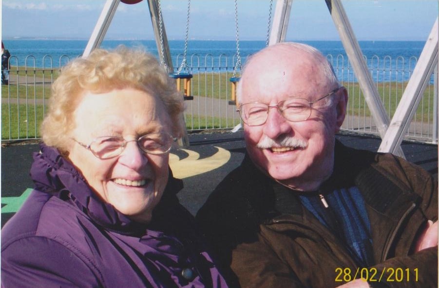 Denise en Marcel tijdens een trip naar Ierland in februari 2011 (foto via de familie)
