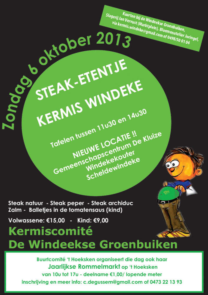 eetfestijn van de Groenbuiken uit Scheldewindeke