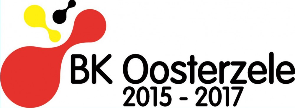 Logo van de kampioenschappen in Oosterzele (cross in Landskouter op 6/12/15 en wielrennen juniors op 28/5/17)