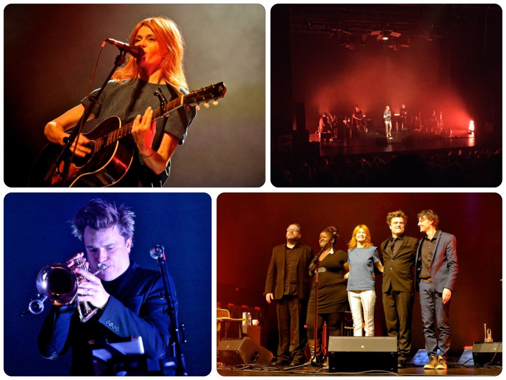 beelden van het optreden van Axelle Red in De Kluize op 4 februari 2015 - foto's Jean-Pierre Fack