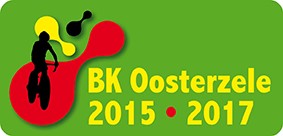 Logo van de kampioenschappen die in Oosterzele georganiseerd worden, waaronder de veldrit in Landskouter op 6/12