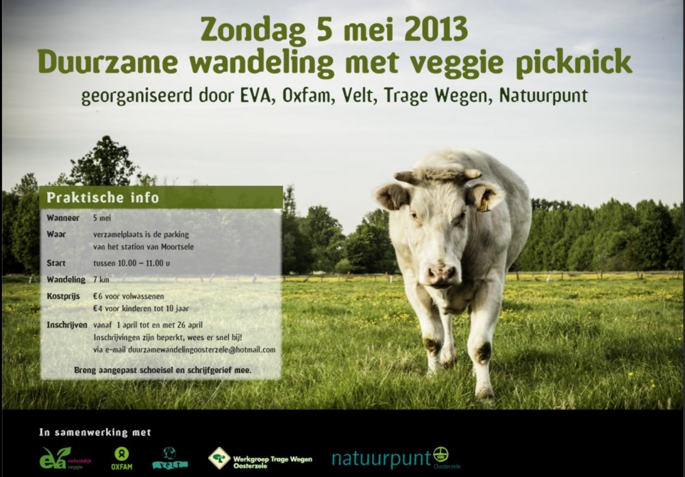 Duurzame wandeling - vijf Oosterzeelse verenigingen werkten samen aan dit initiatief