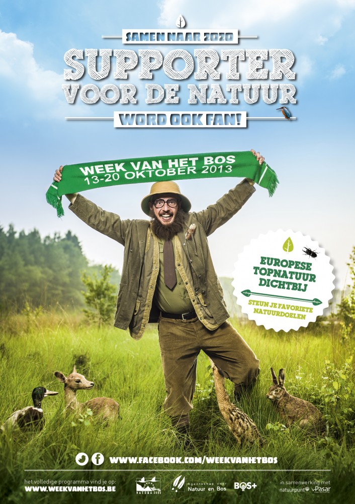 de campagne voor de week van het bos anno 2013