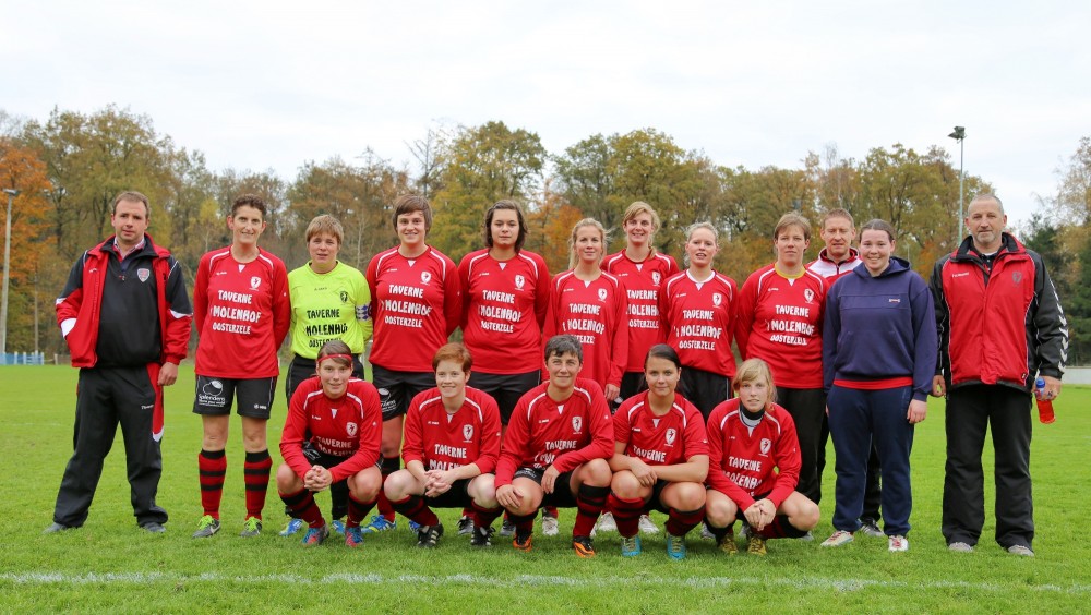 SK Landskouter Ladies doet het niet slecht als nieuwkomeling in eerste provinciale